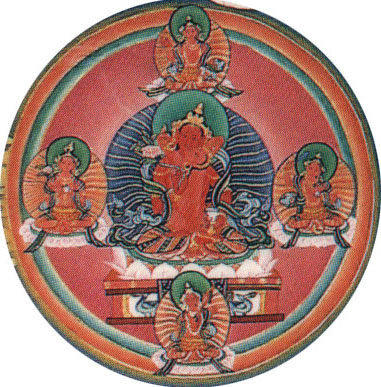 Будда Амитабха со своим окружением