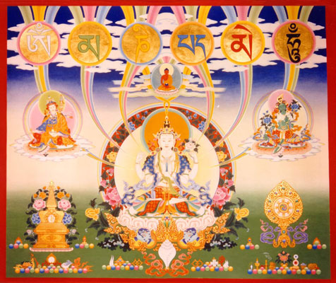 Авалокитешвара и его мантра