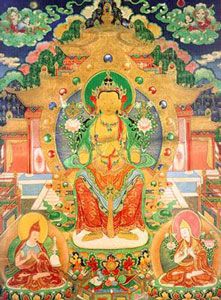 Будда Майтрея на Небесах Тушита