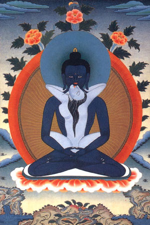Будда Самантабхадра в форме Яб-Юм