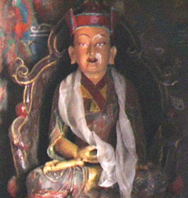 Гампопа. Статуя из храма Кумбум