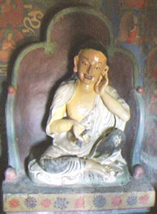Миларепа. Скульптура из храма Кумбум